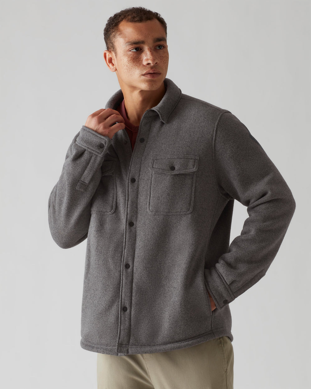 Dark Gray Heather - Front