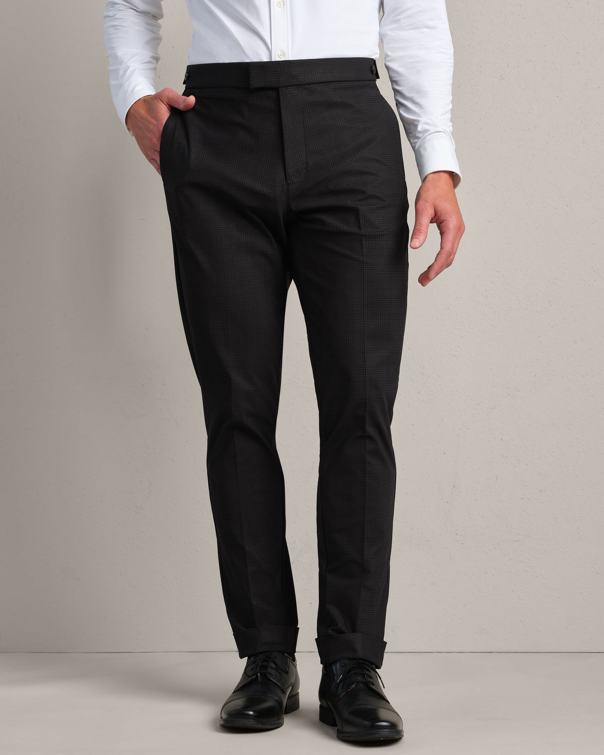 Black Glen Plaid - Front