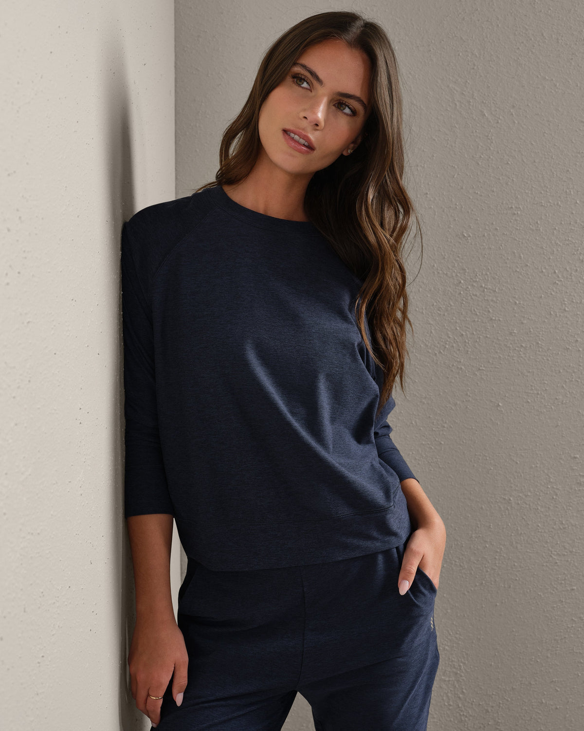 Navy Heather