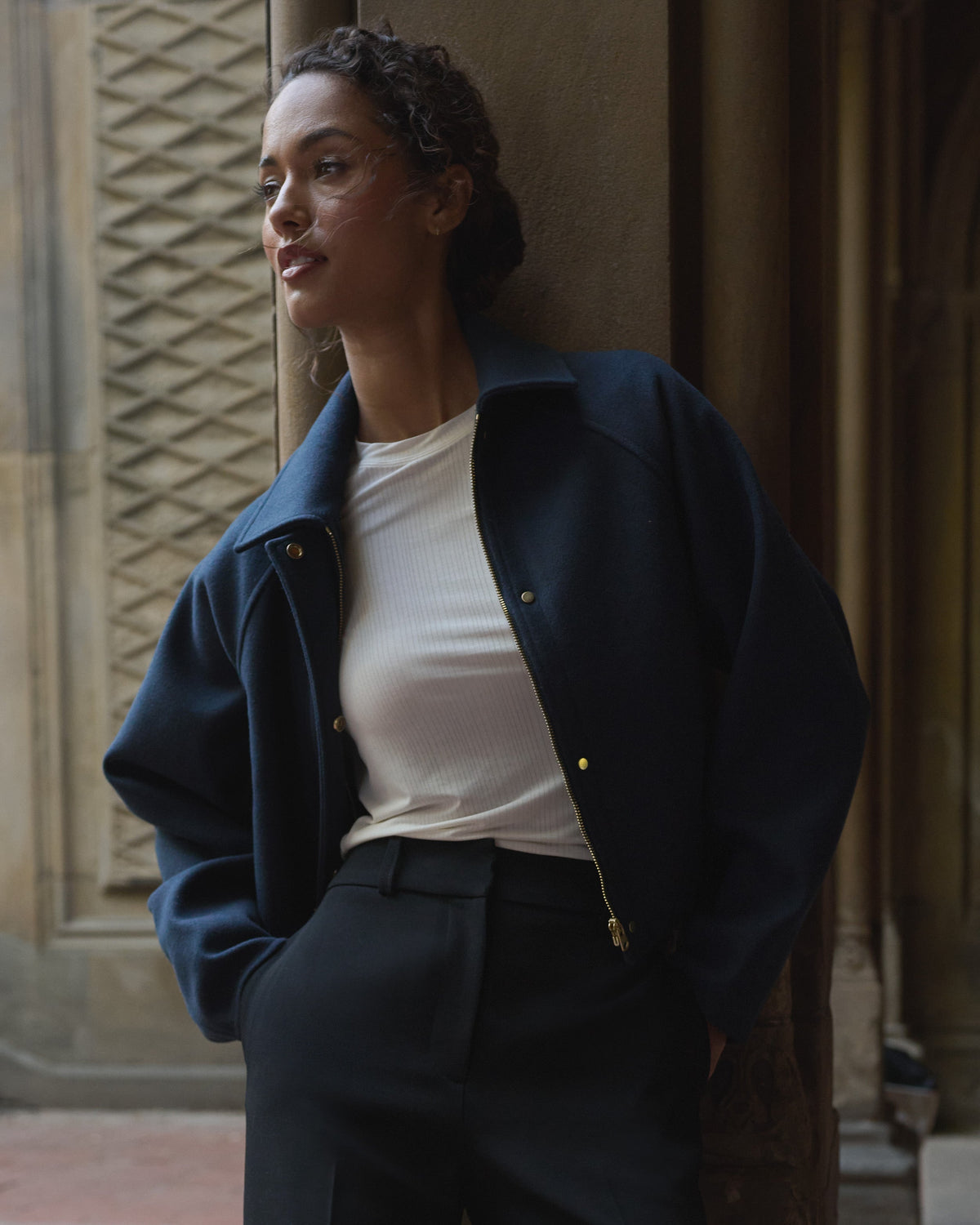 Navy Blue - Front