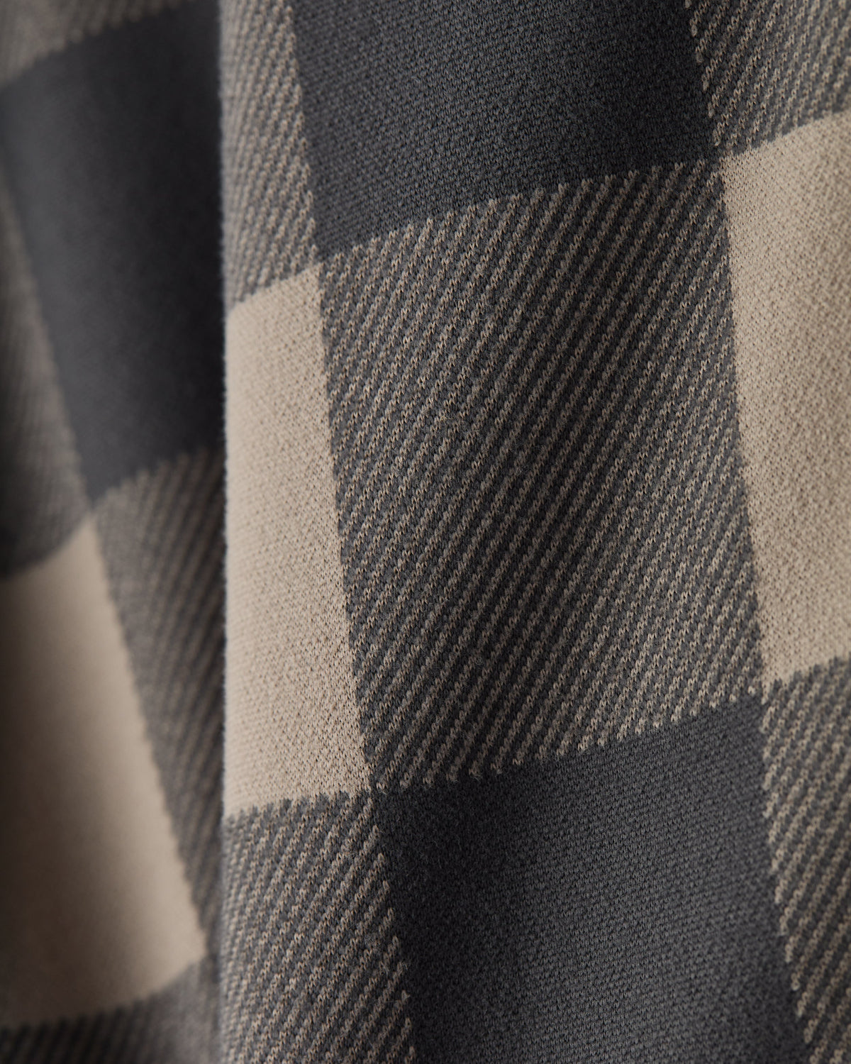 Foggy Taupe/Iron Buffalo Check