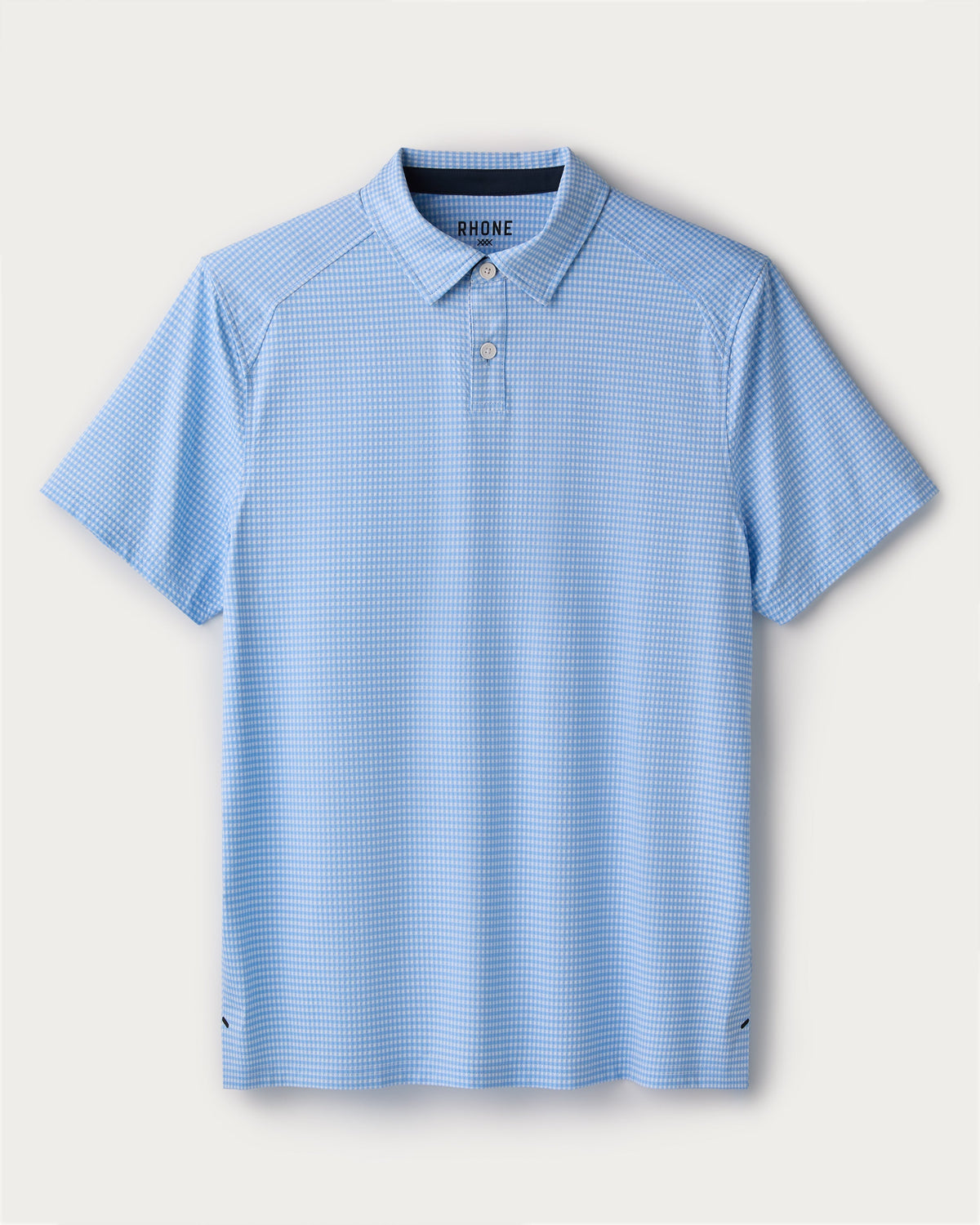 Light Blue Micro Gingham