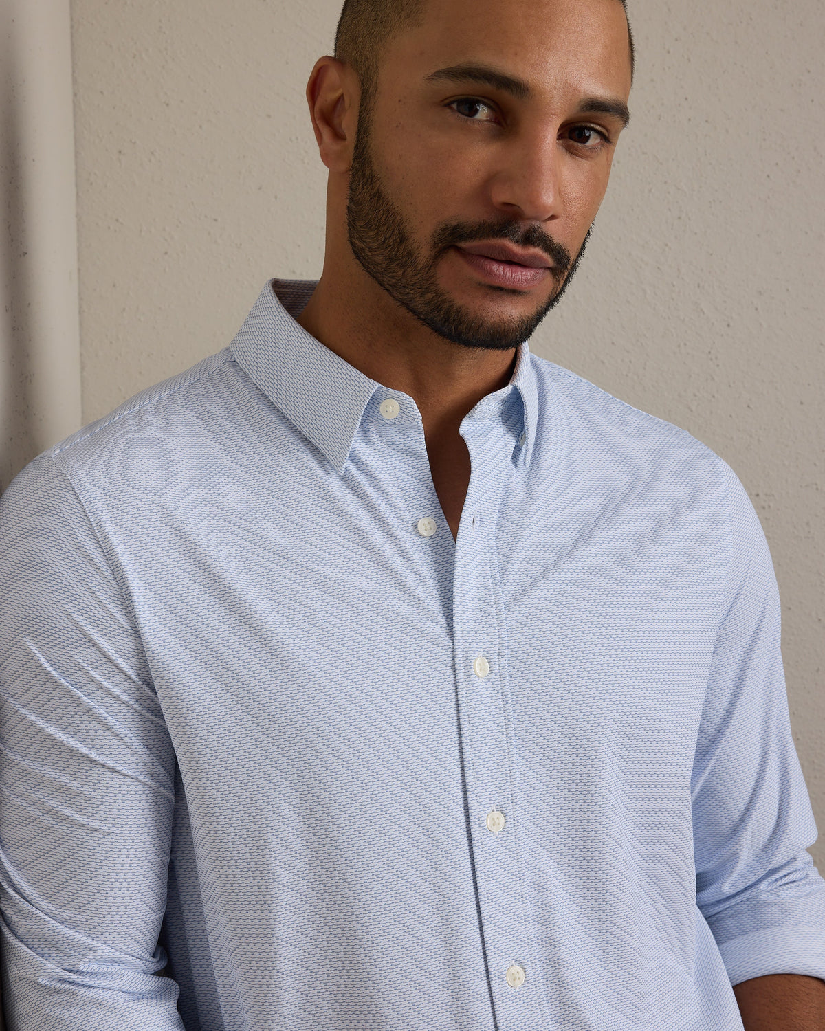 Light Blue Wave Geo
