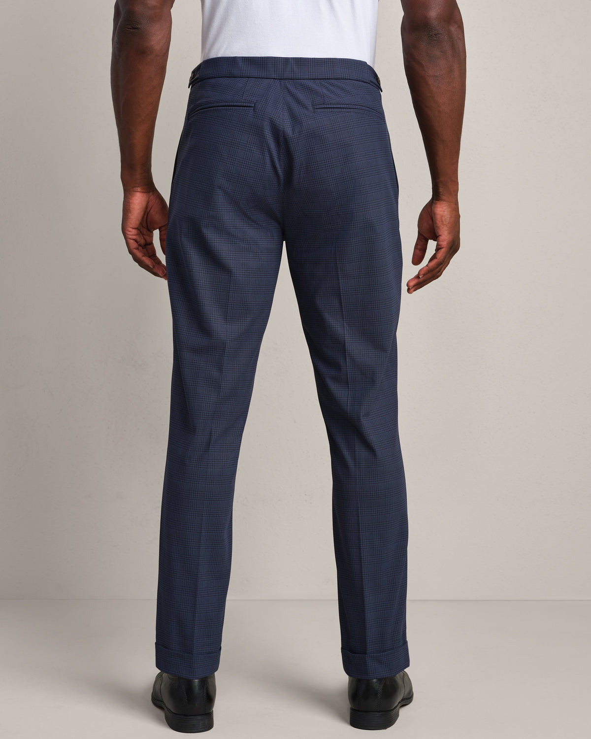 True Navy Glen Plaid