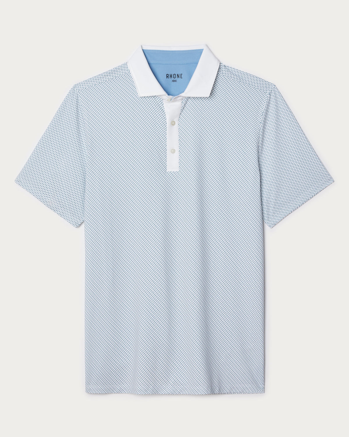 Tidal Green Wavy Stripe