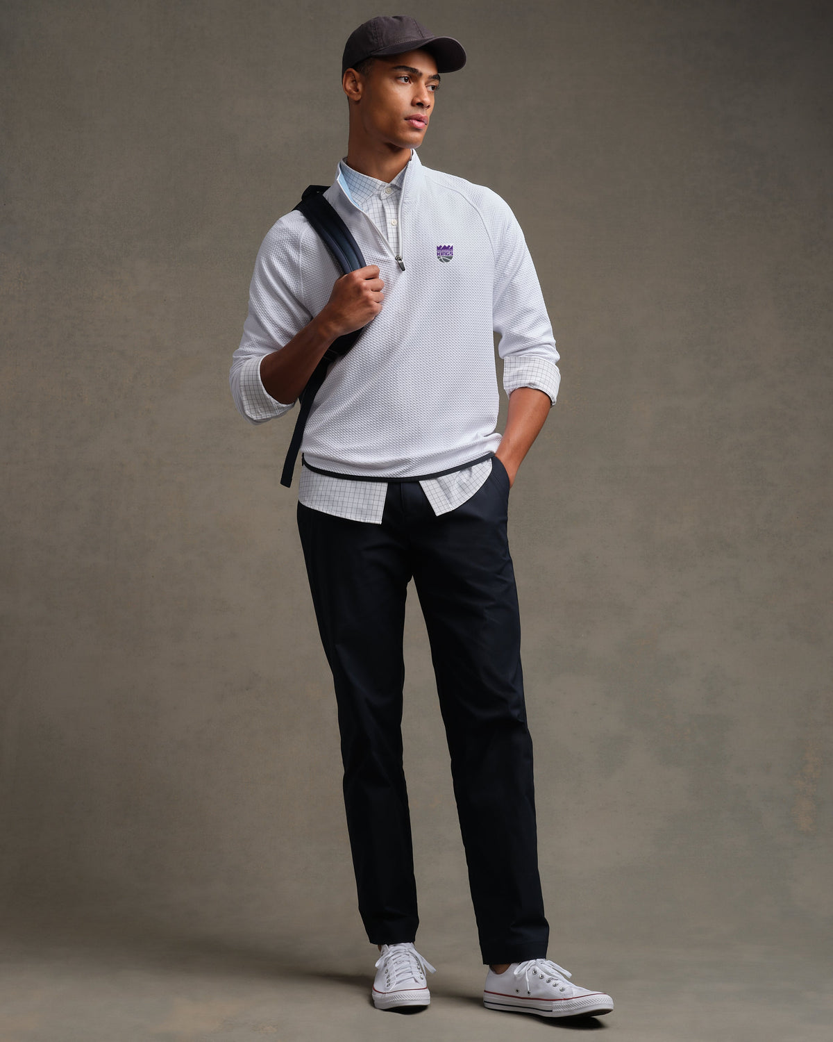 [NBA team=Sacramento Kings] Bright White:Sacramento Kings - Front