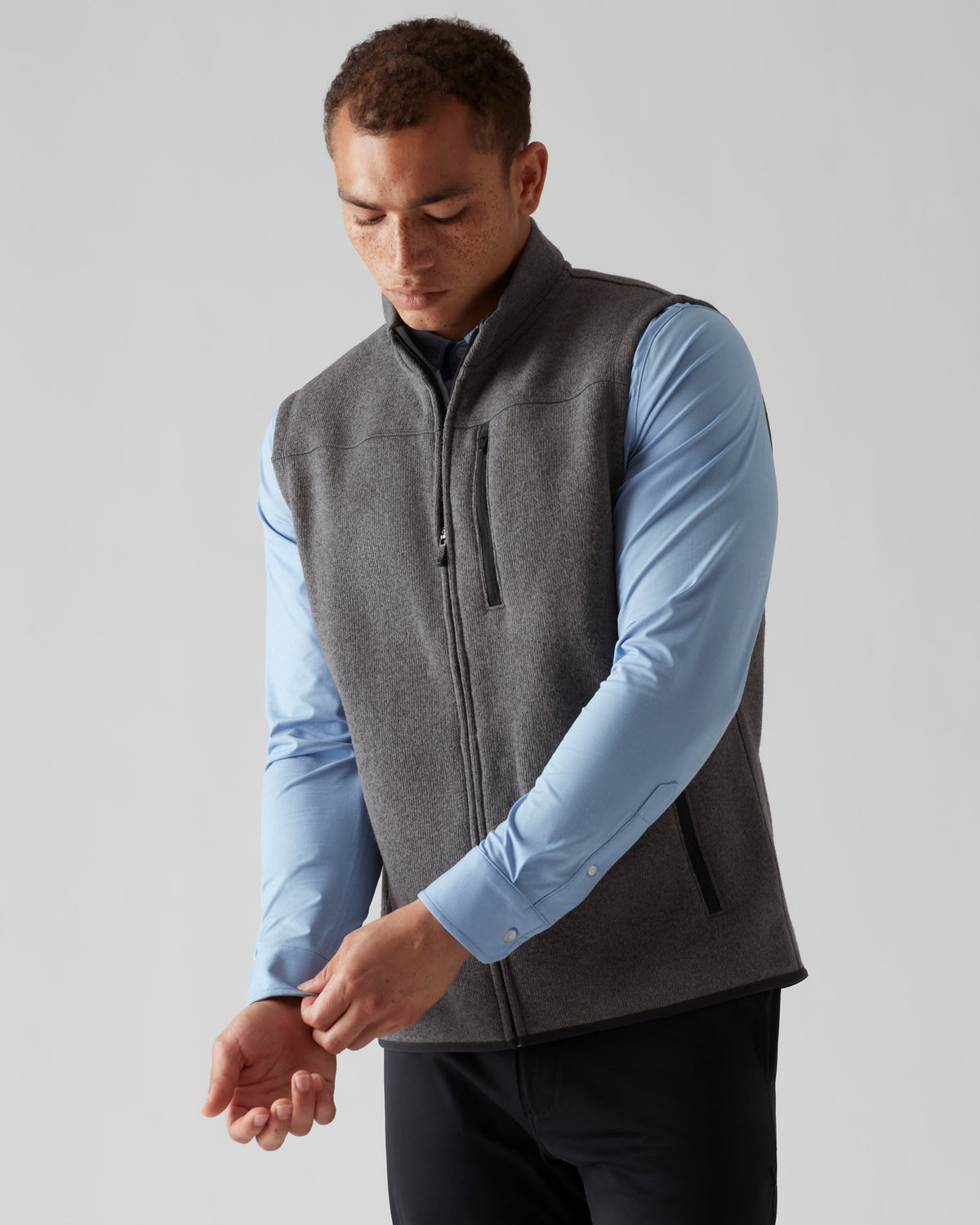 Dark Gray Heather - Front