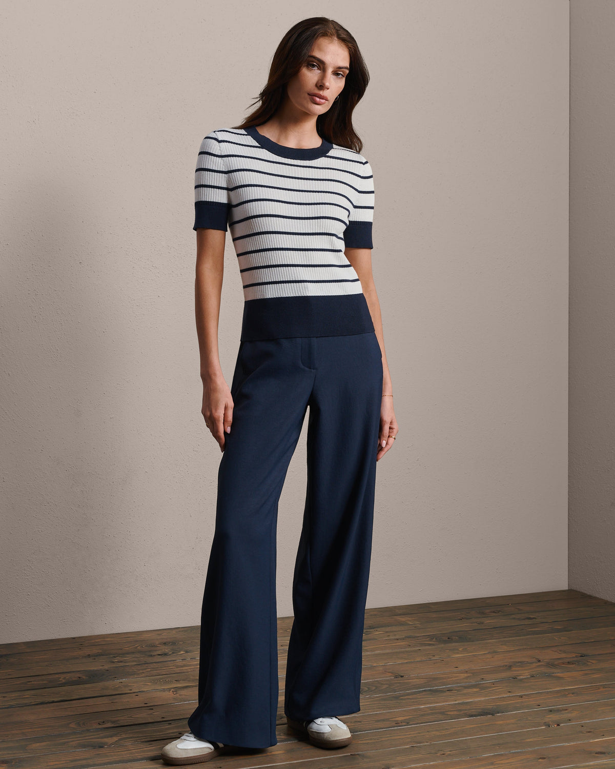 Navy Blue Stripe