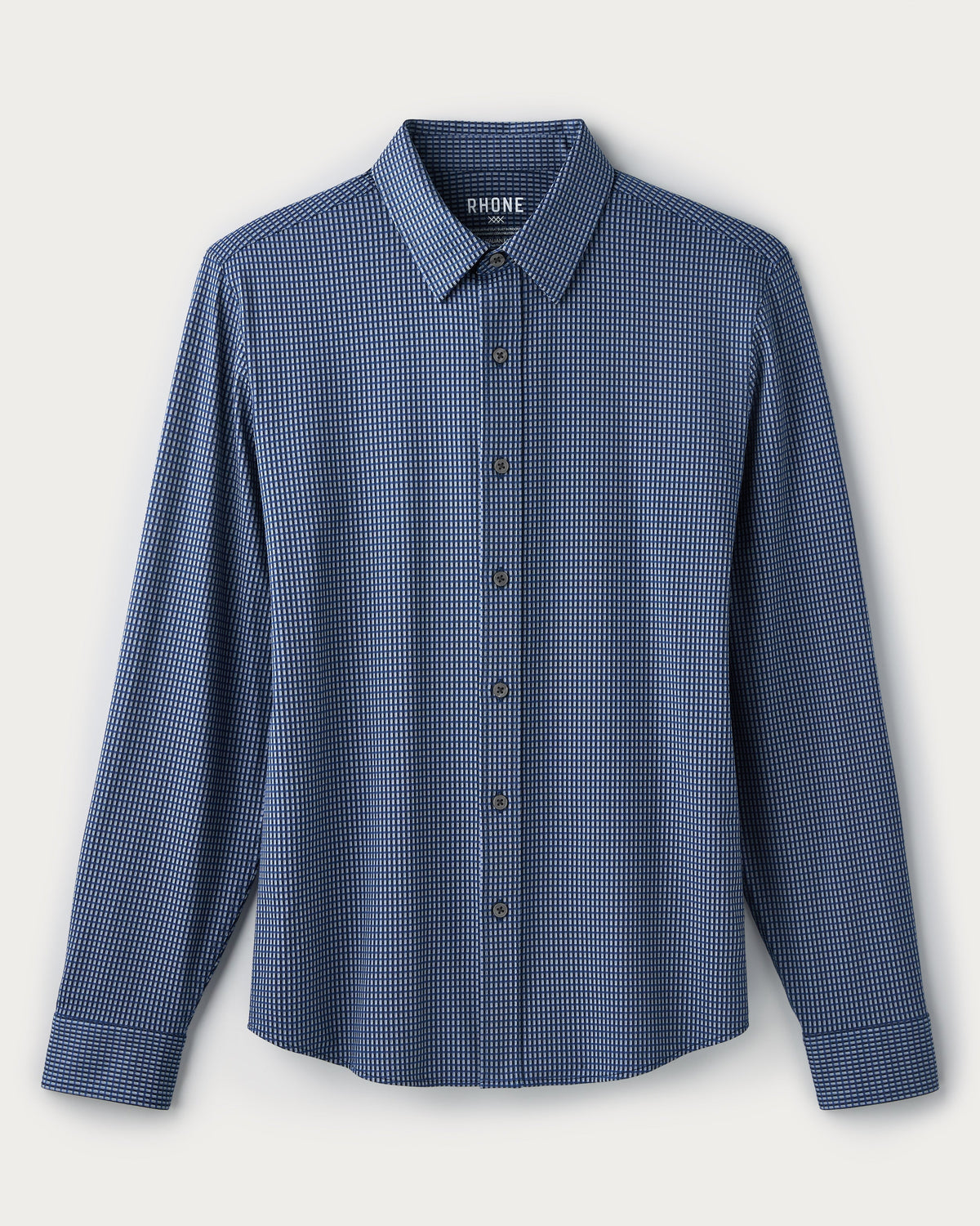 Navy/Gray Gingham