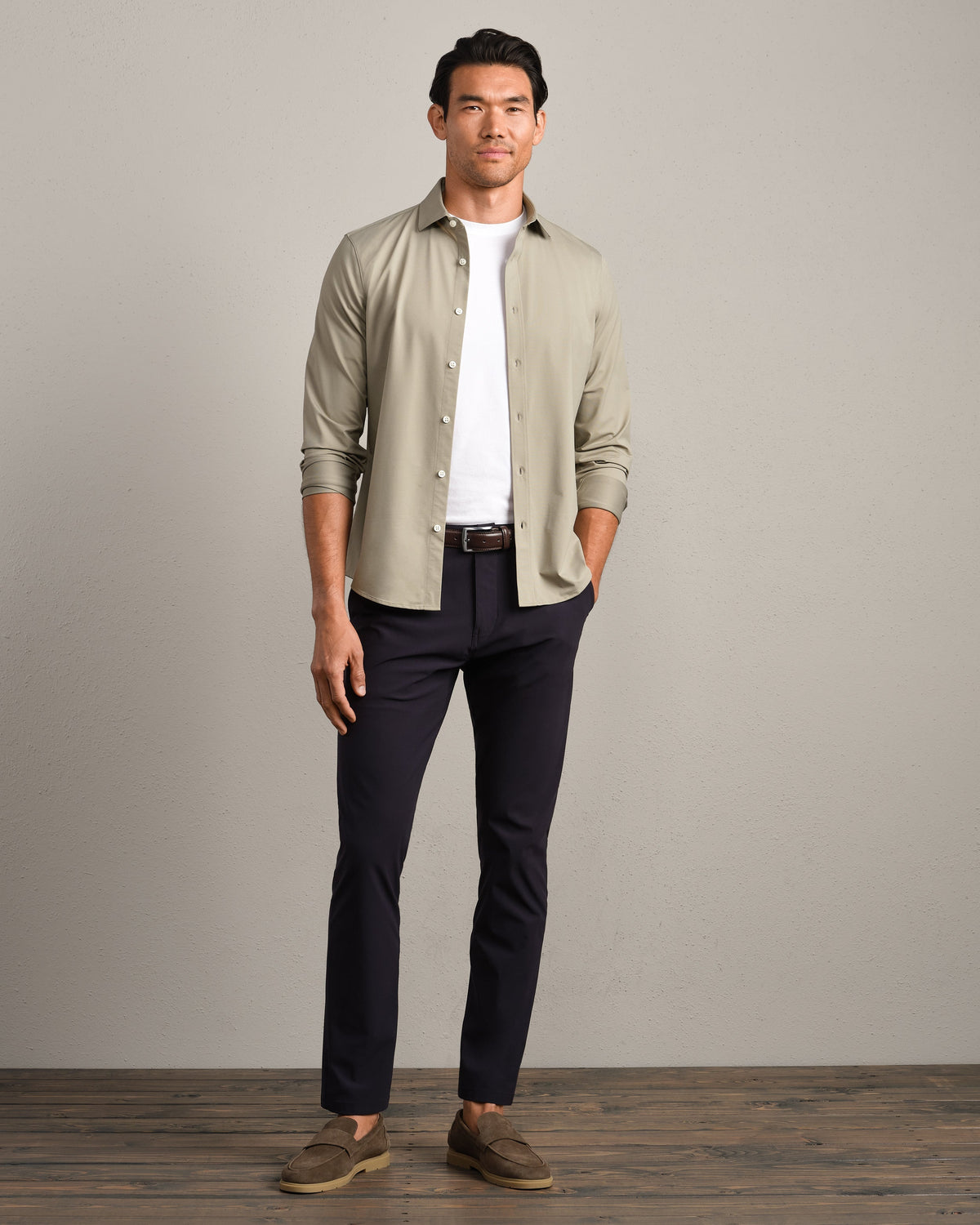 Teak Brown Oxford - Back