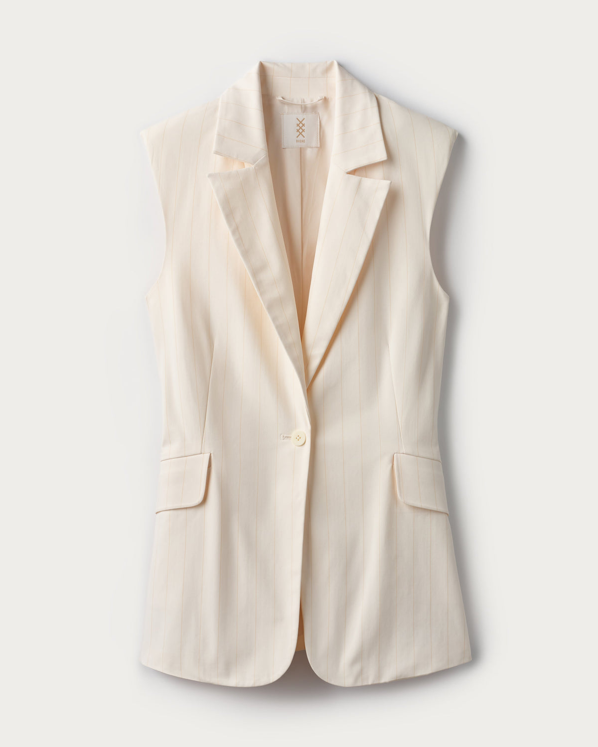 Ivory Pinstripe