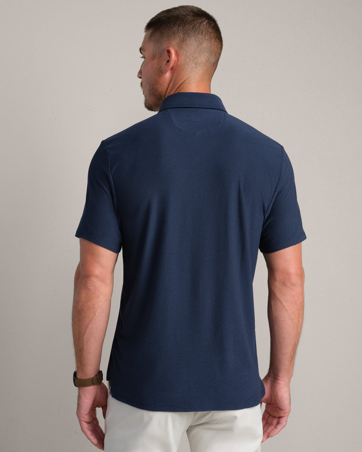 Navy Heather - Back