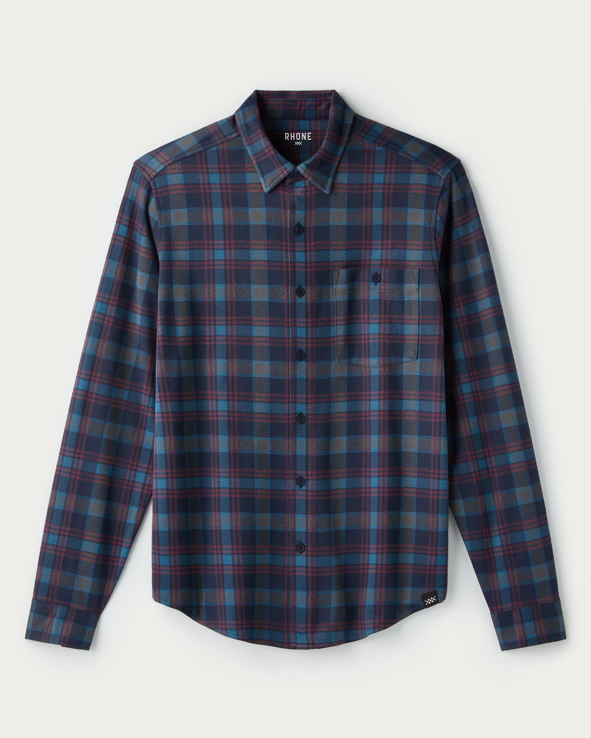 True Navy Plaid