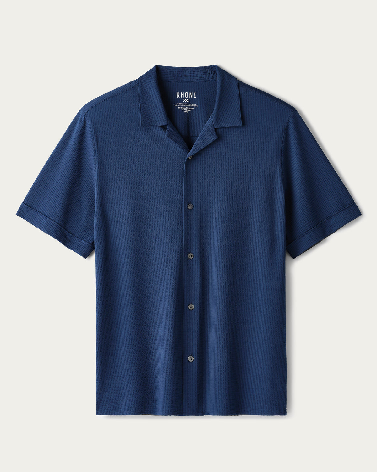 Commuter® Seersucker Camp Collar Shirt - Classic