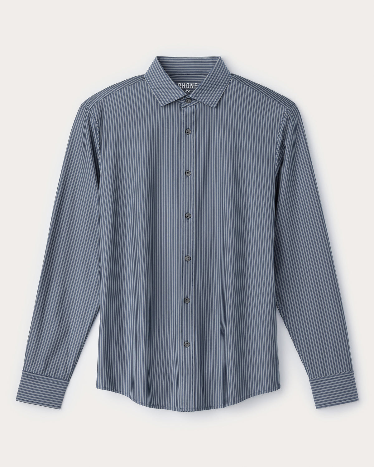 Navy/Gray Ticking Stripe