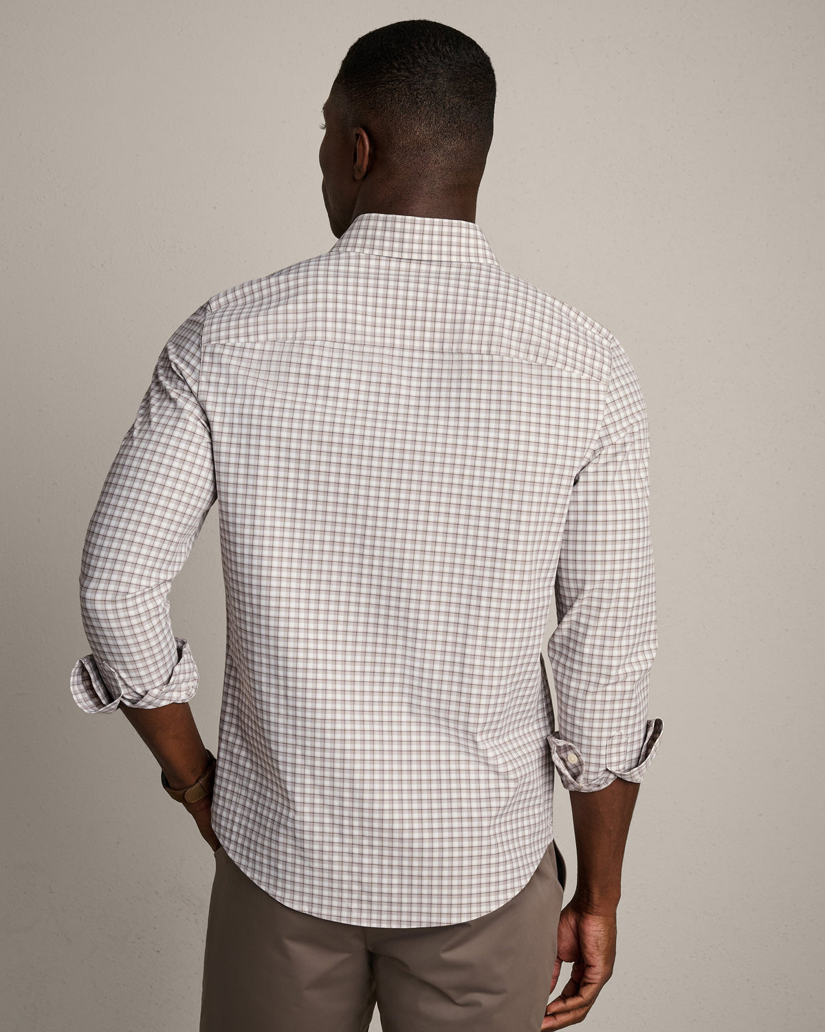 Smokey Olive Plaid