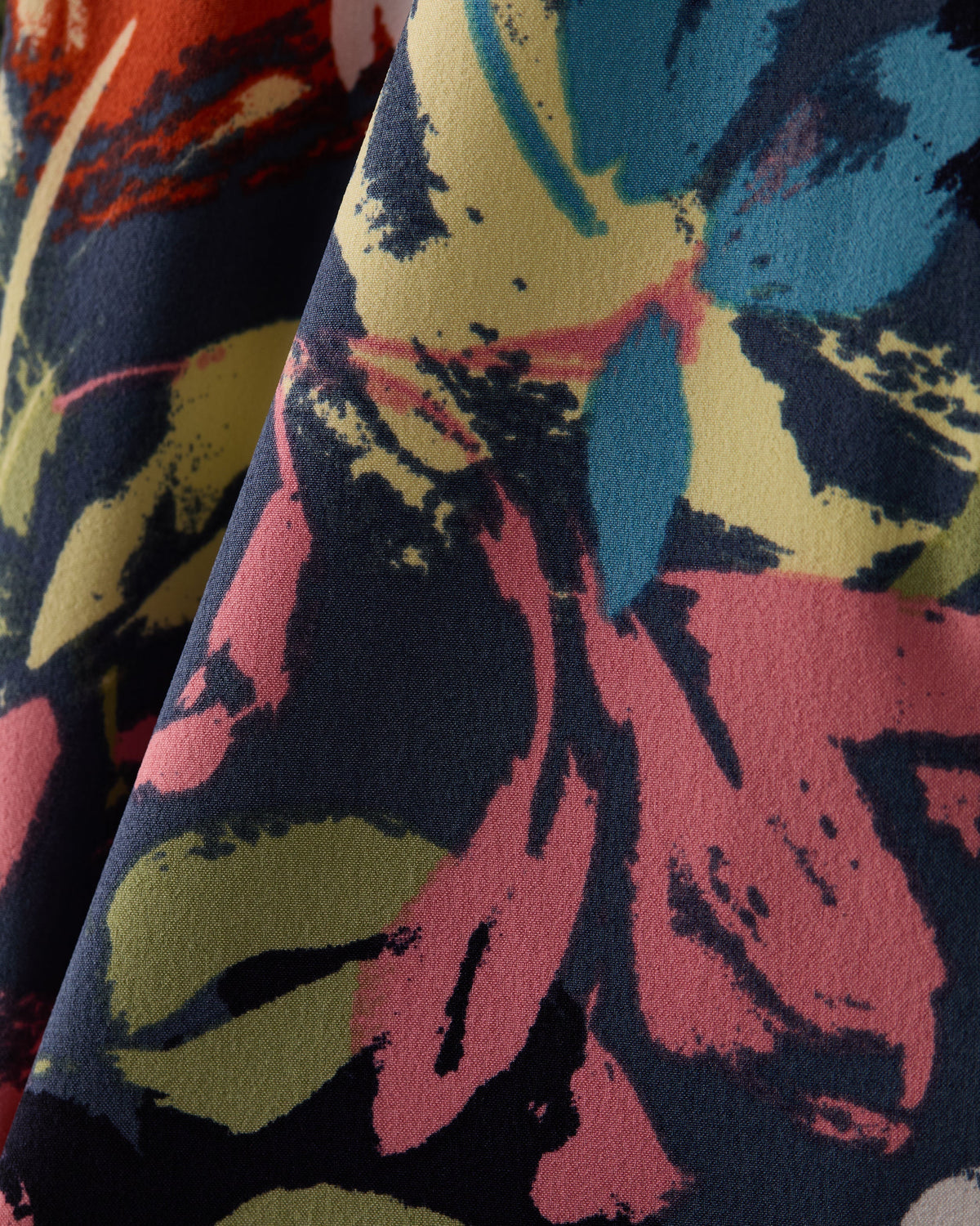 Navy/Dusty Sage Floral