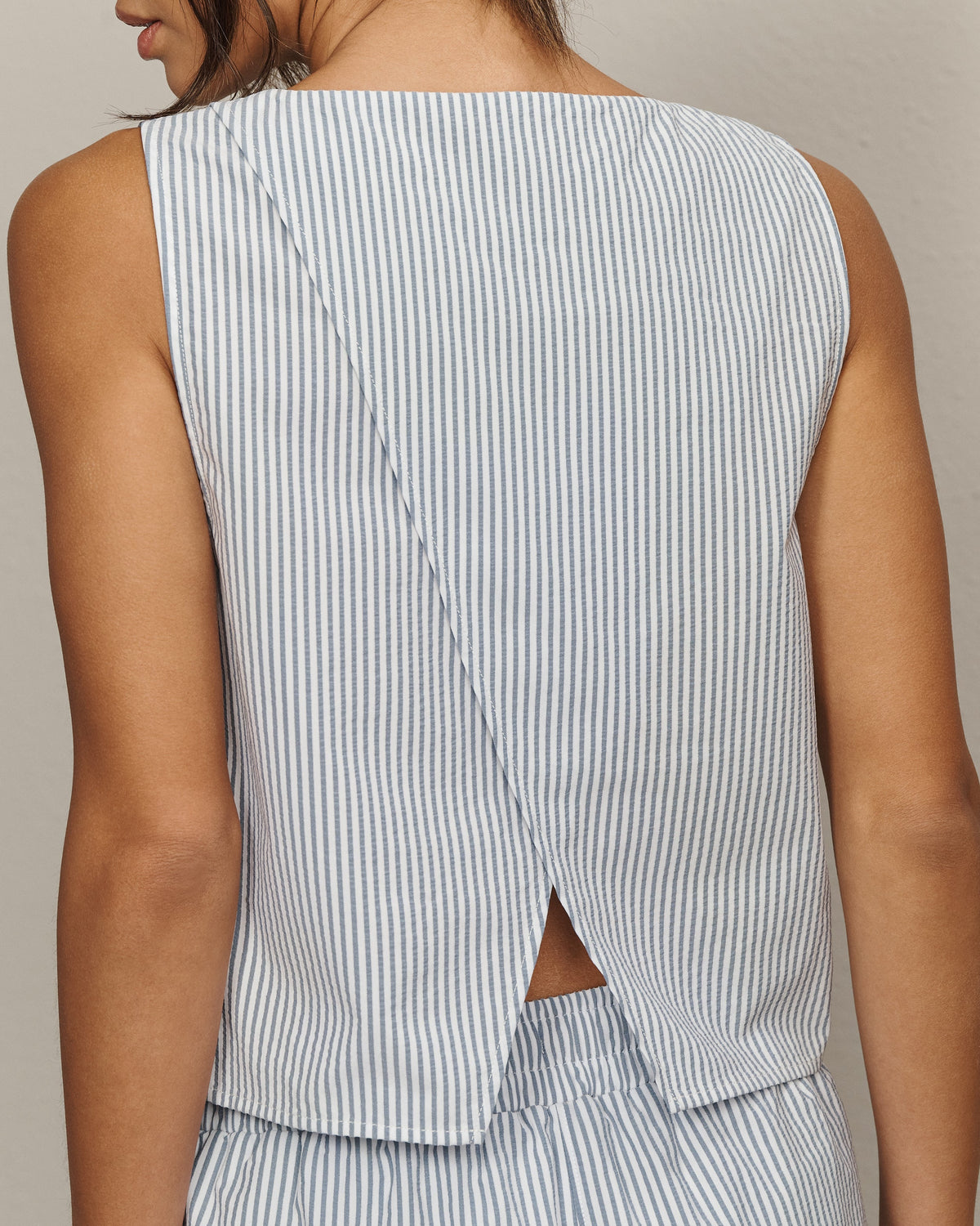 Washed Navy Stripe