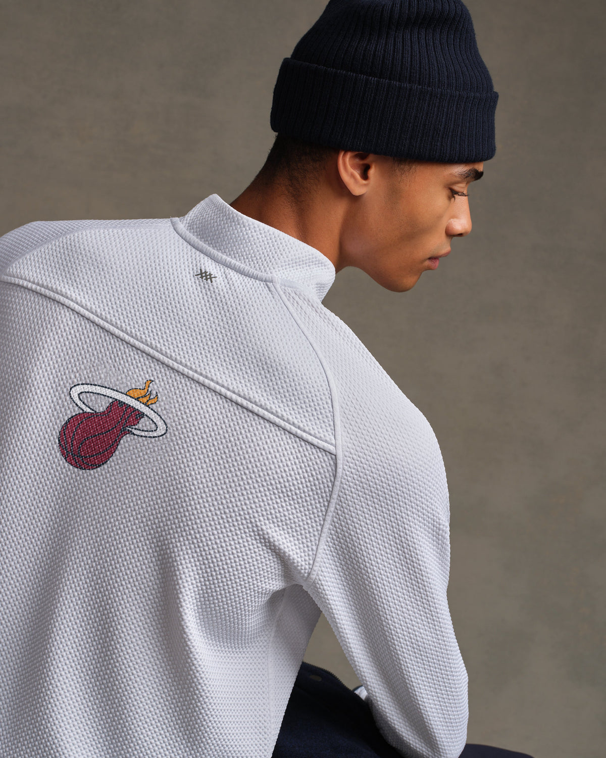 [NBA team=Miami Heat] Bright White:Miami Heat - Back