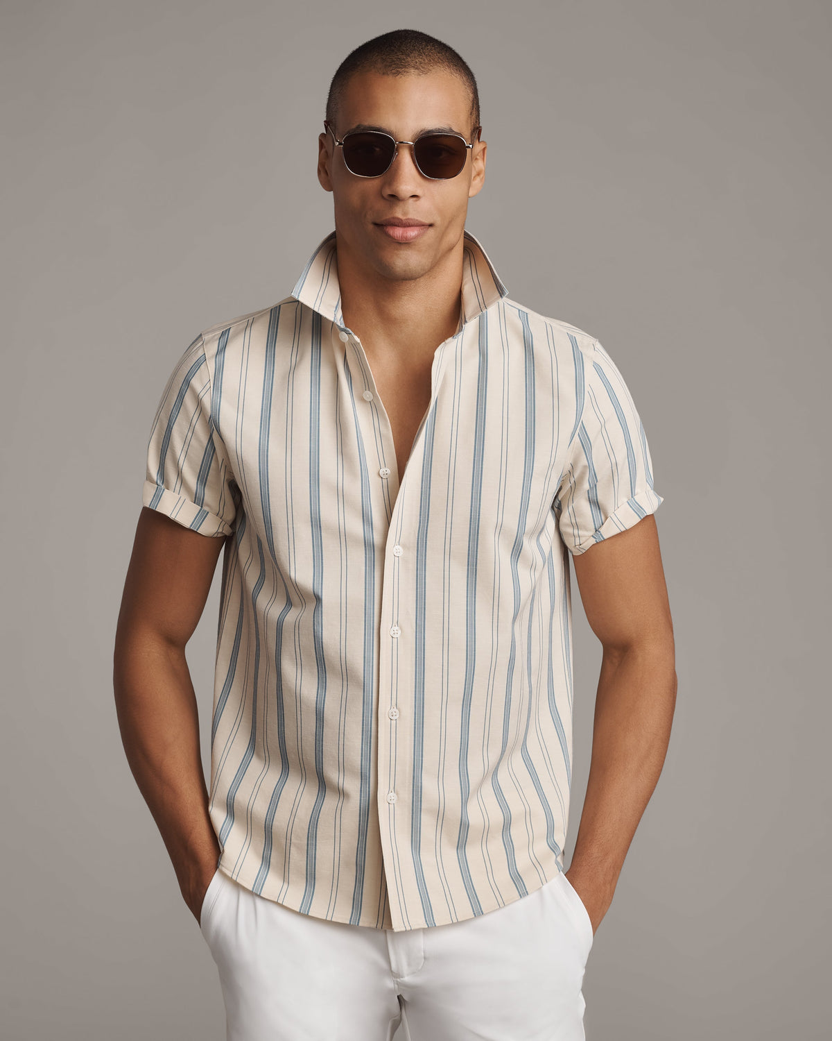 Linen Vintage Stripe