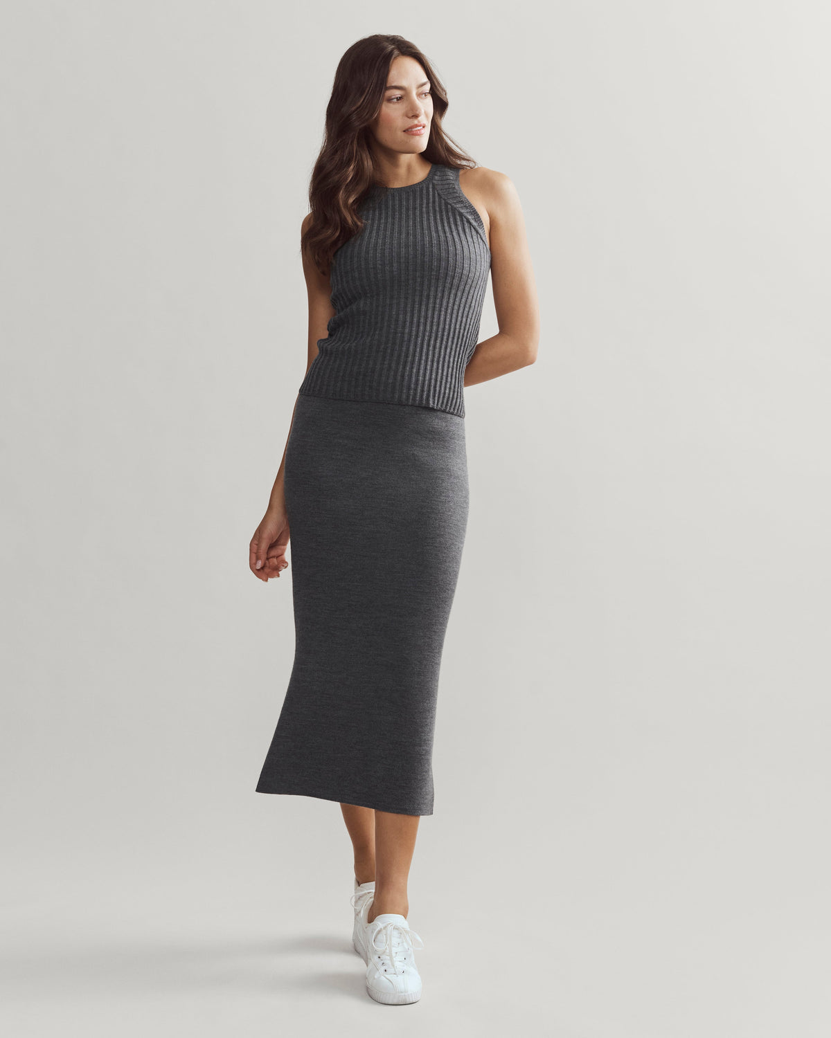 Charcoal Heather - Back