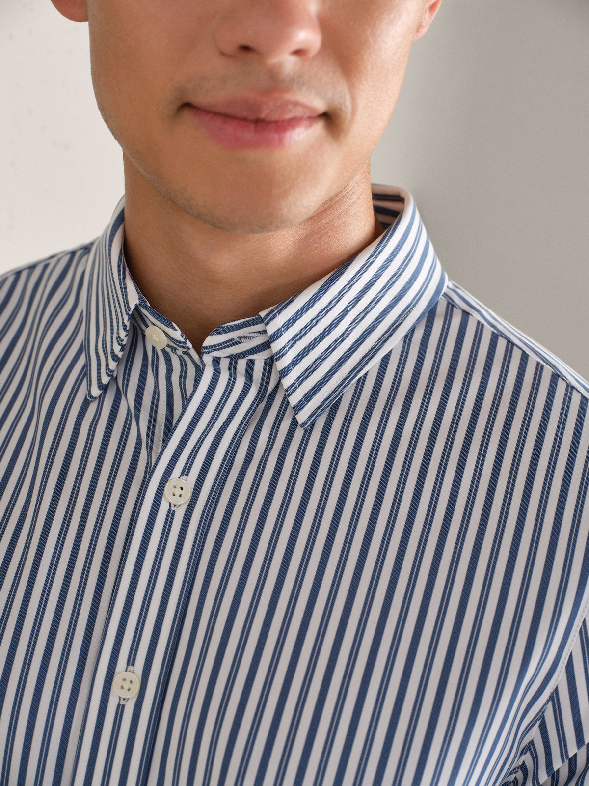 Navy/White Vintage Stripe