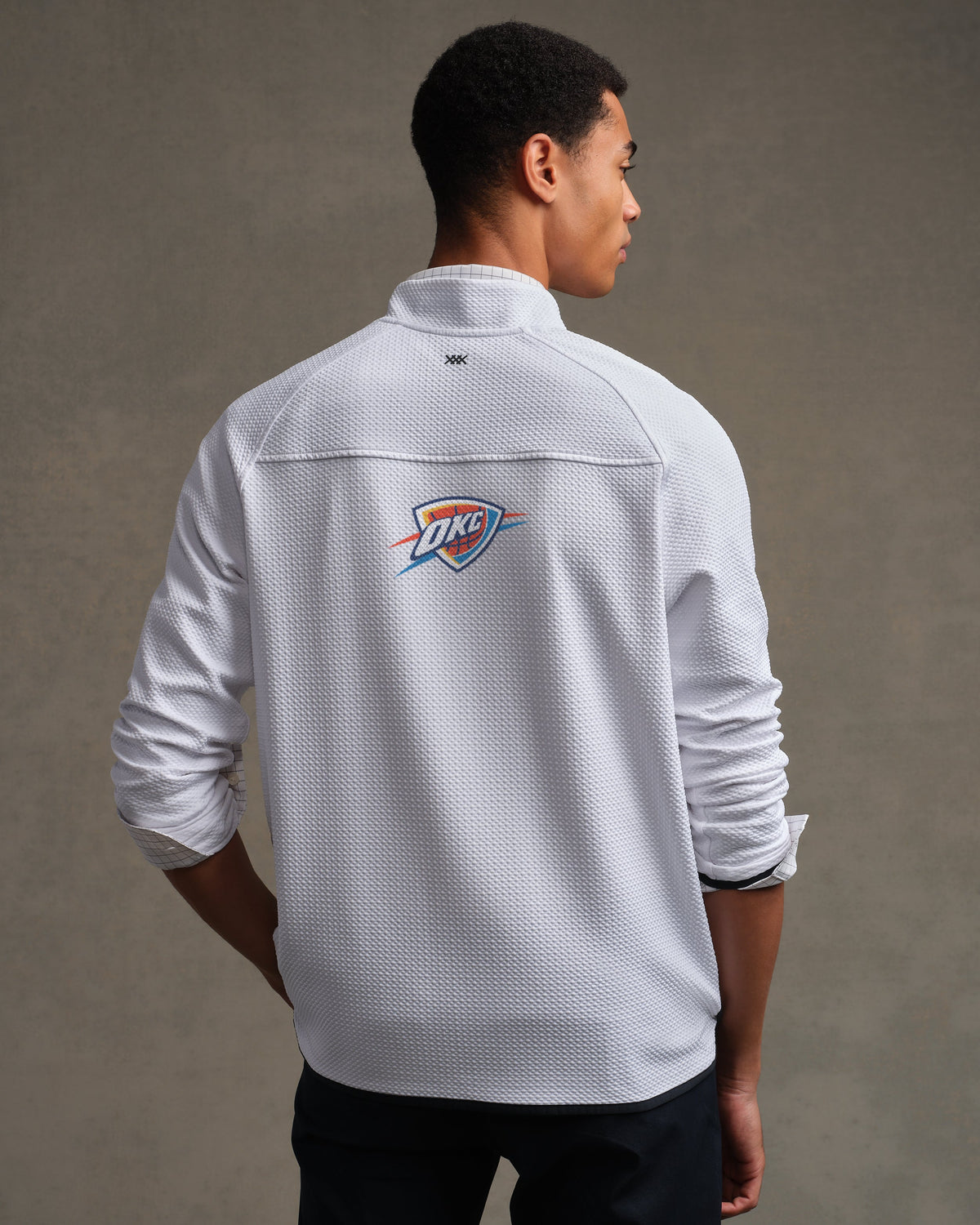 [NBA team=Oklahoma City Thunder] Bright White:Oklahoma City Thunder - Back
