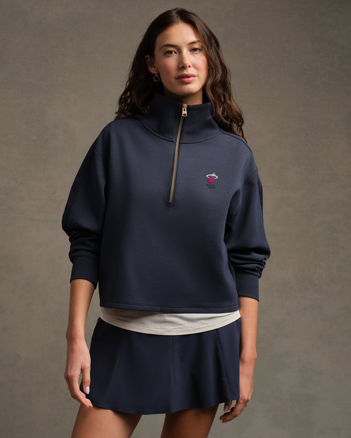 [NBA team=Miami Heat] Navy Blue:Miami Heat - Back
