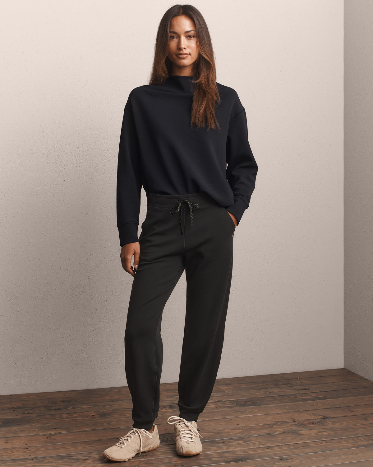 Pure Black Heather - Back