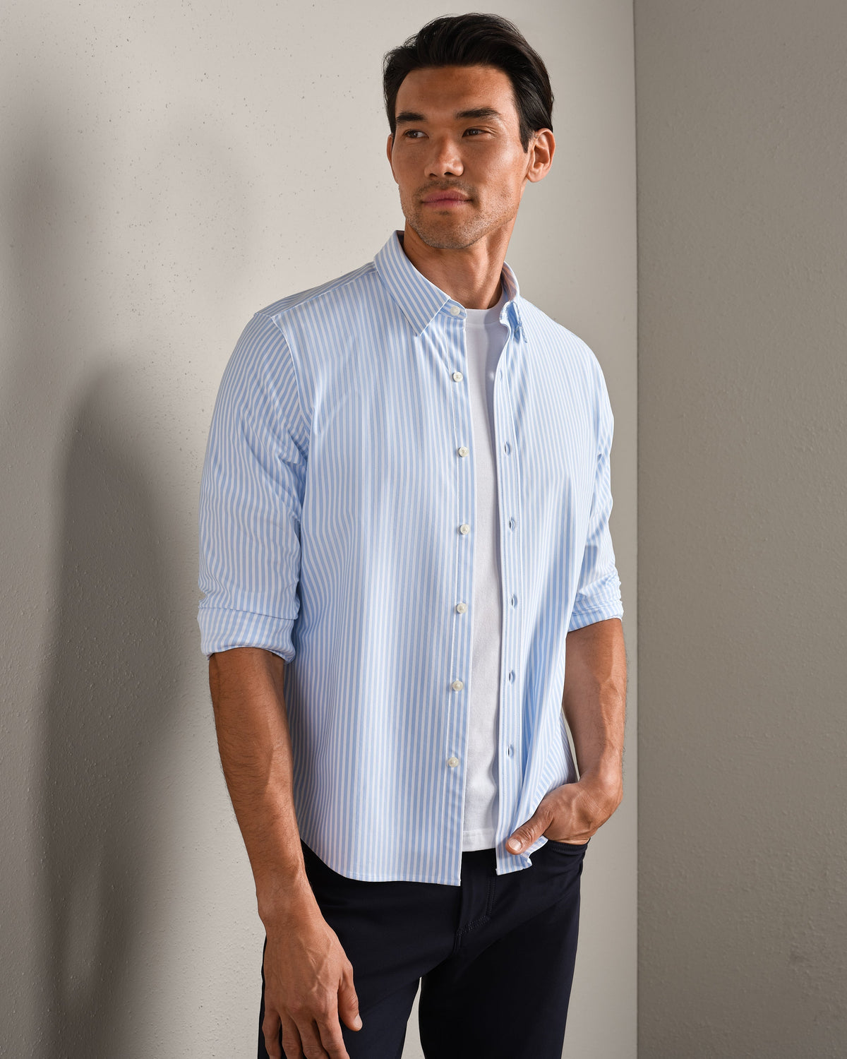 Business Blue Madison Stripe - Front