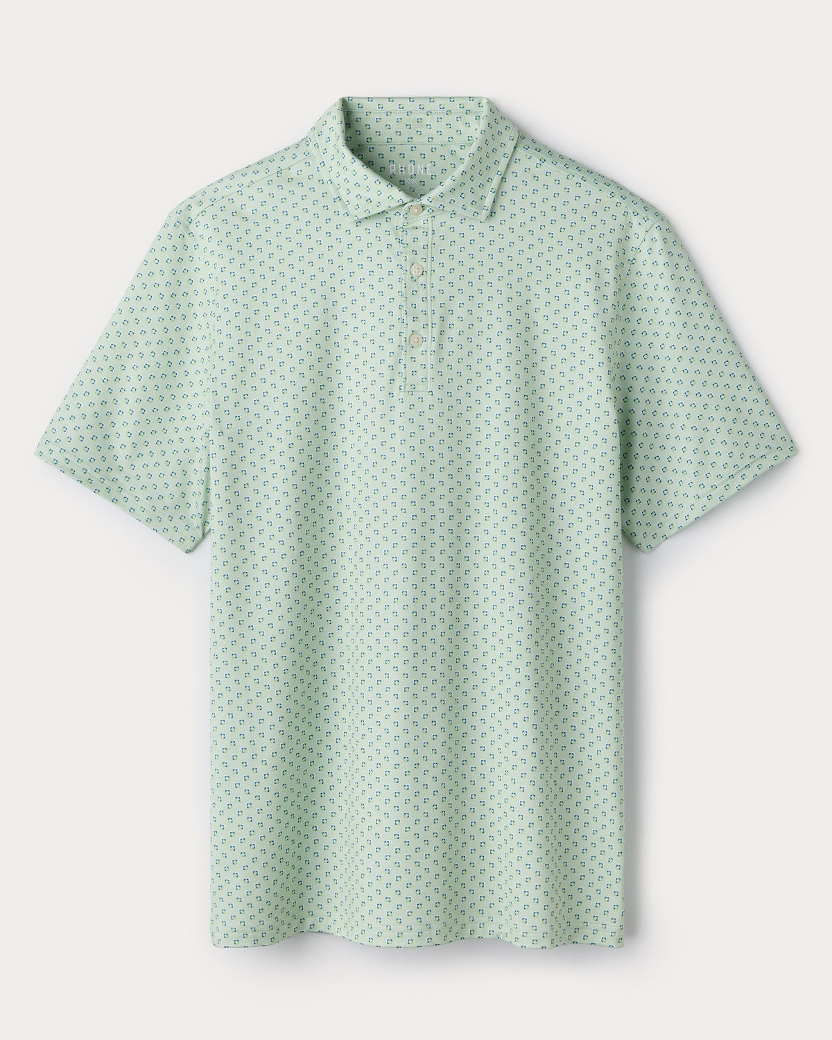 Cool Mint Square Geo