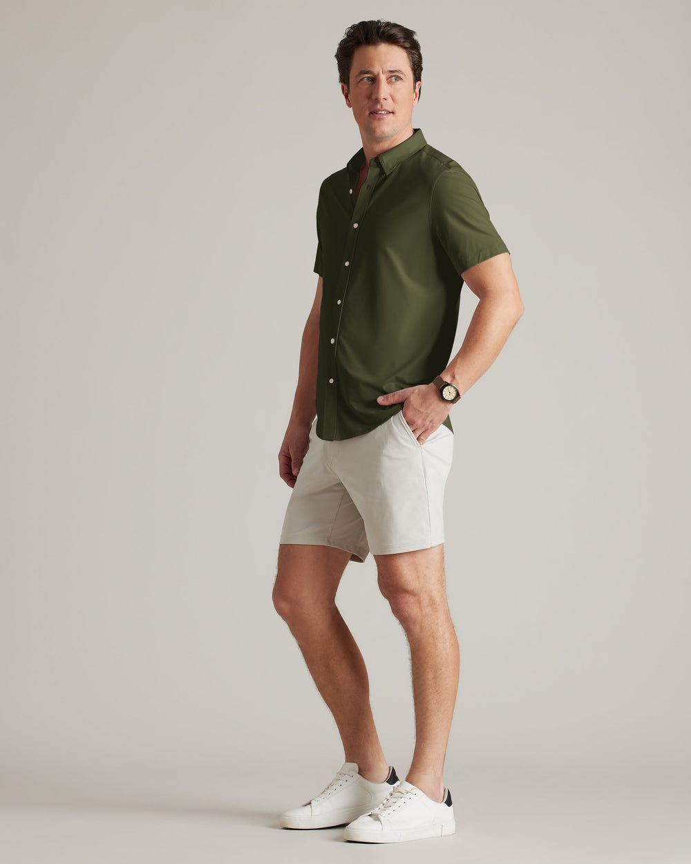Lichen Green Oxford - Back