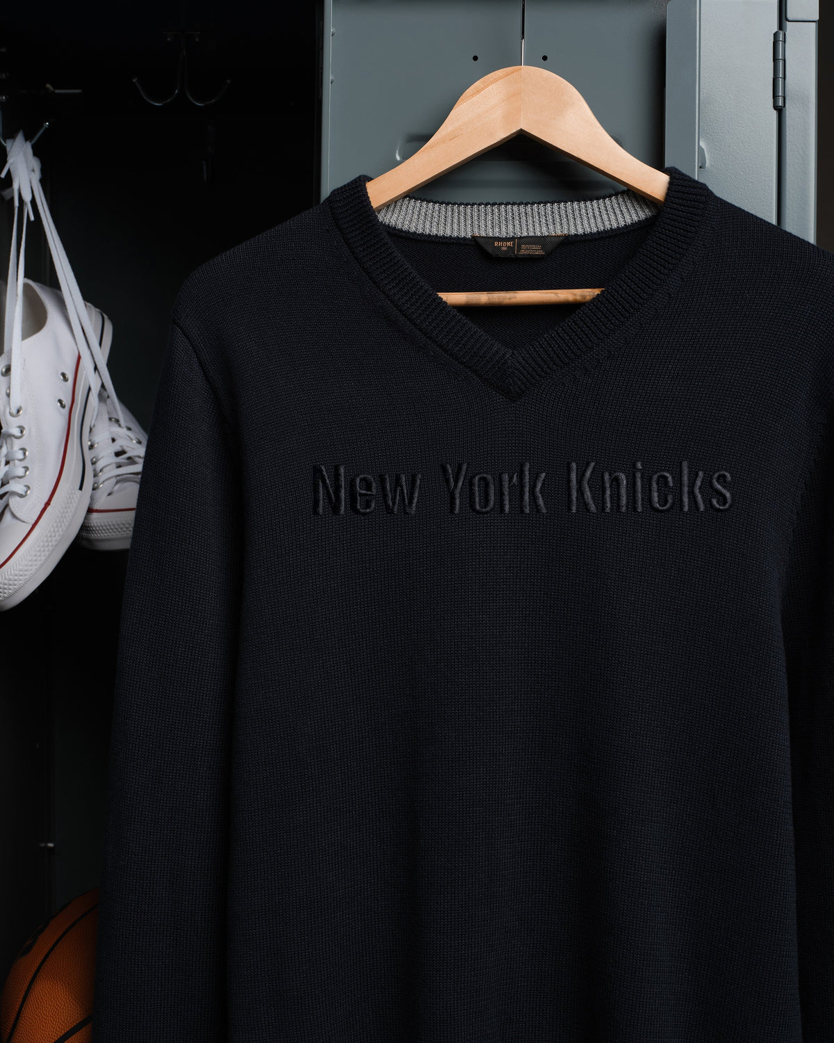 [NBA team=New York Knicks] True Navy:New York Knicks - Back