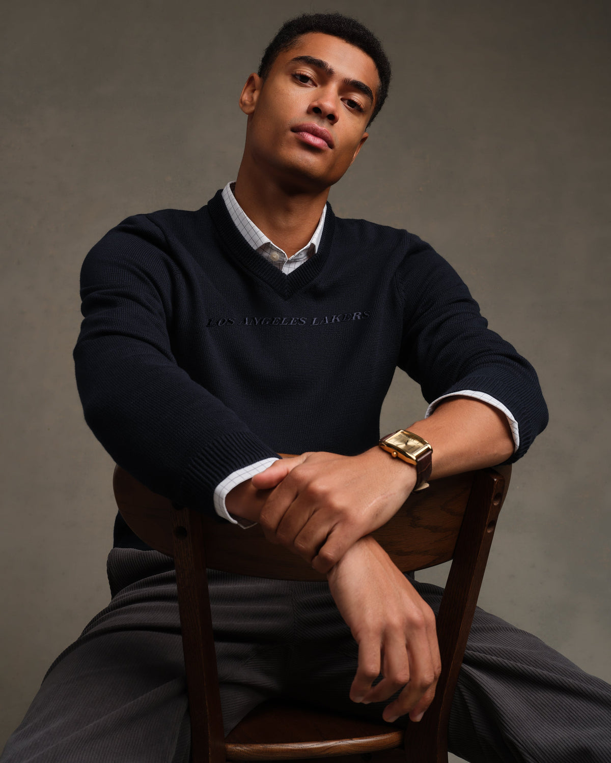 [NBA team=Los Angeles Lakers] True Navy:Los Angeles Lakers - Front