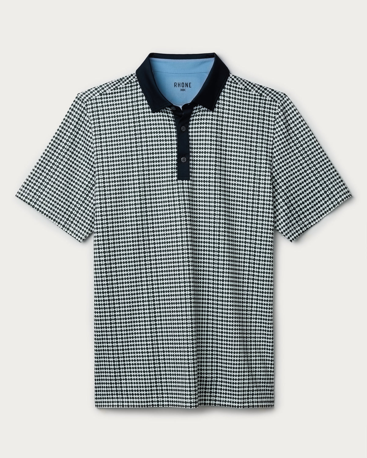 Moss Green Wavy Geo