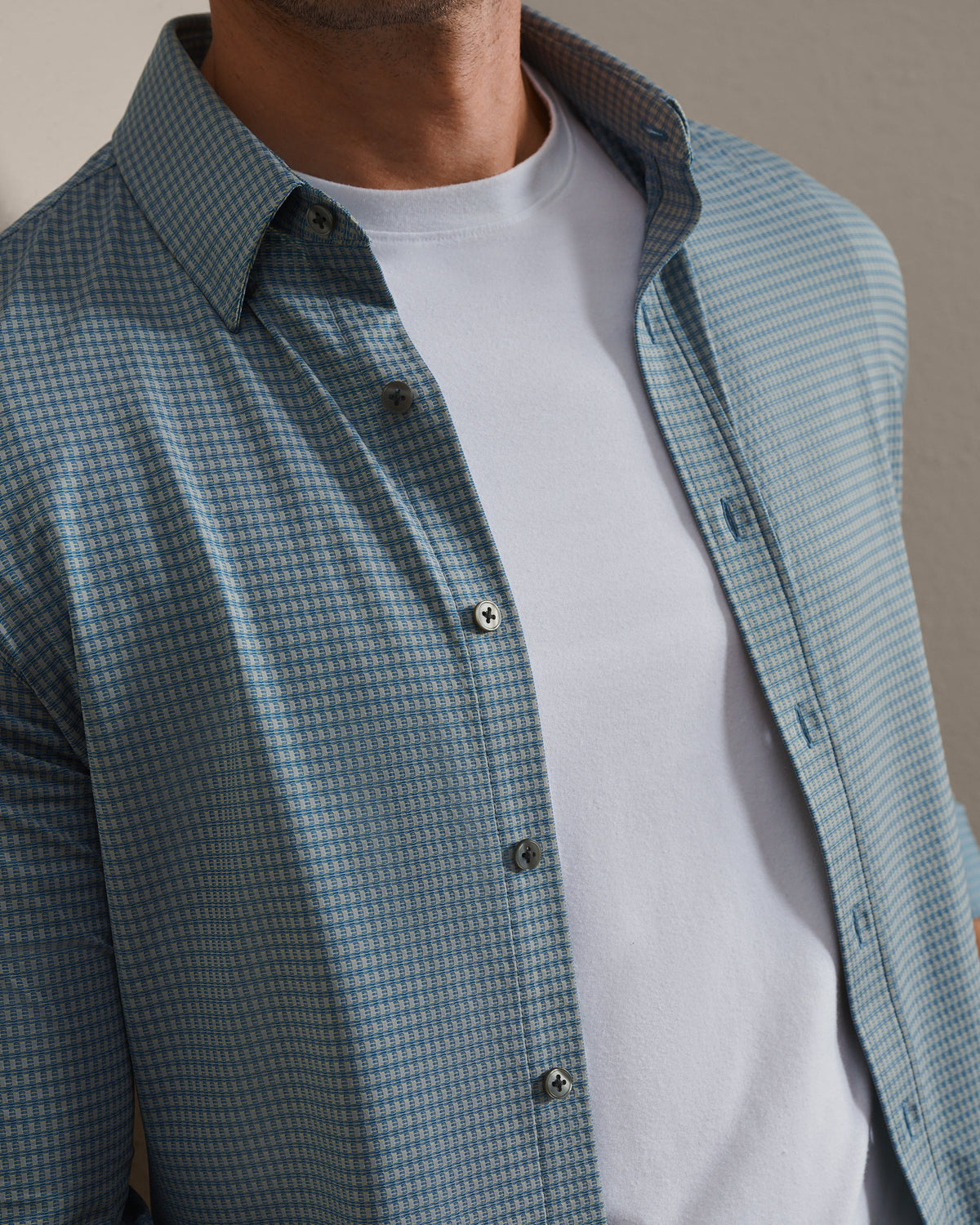 Olive Shadow Gingham