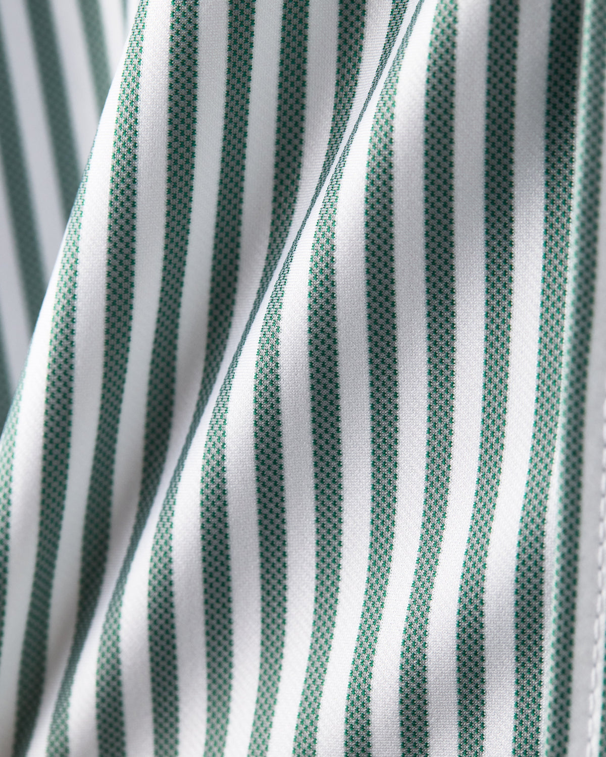 Fern Green Ticking Stripe