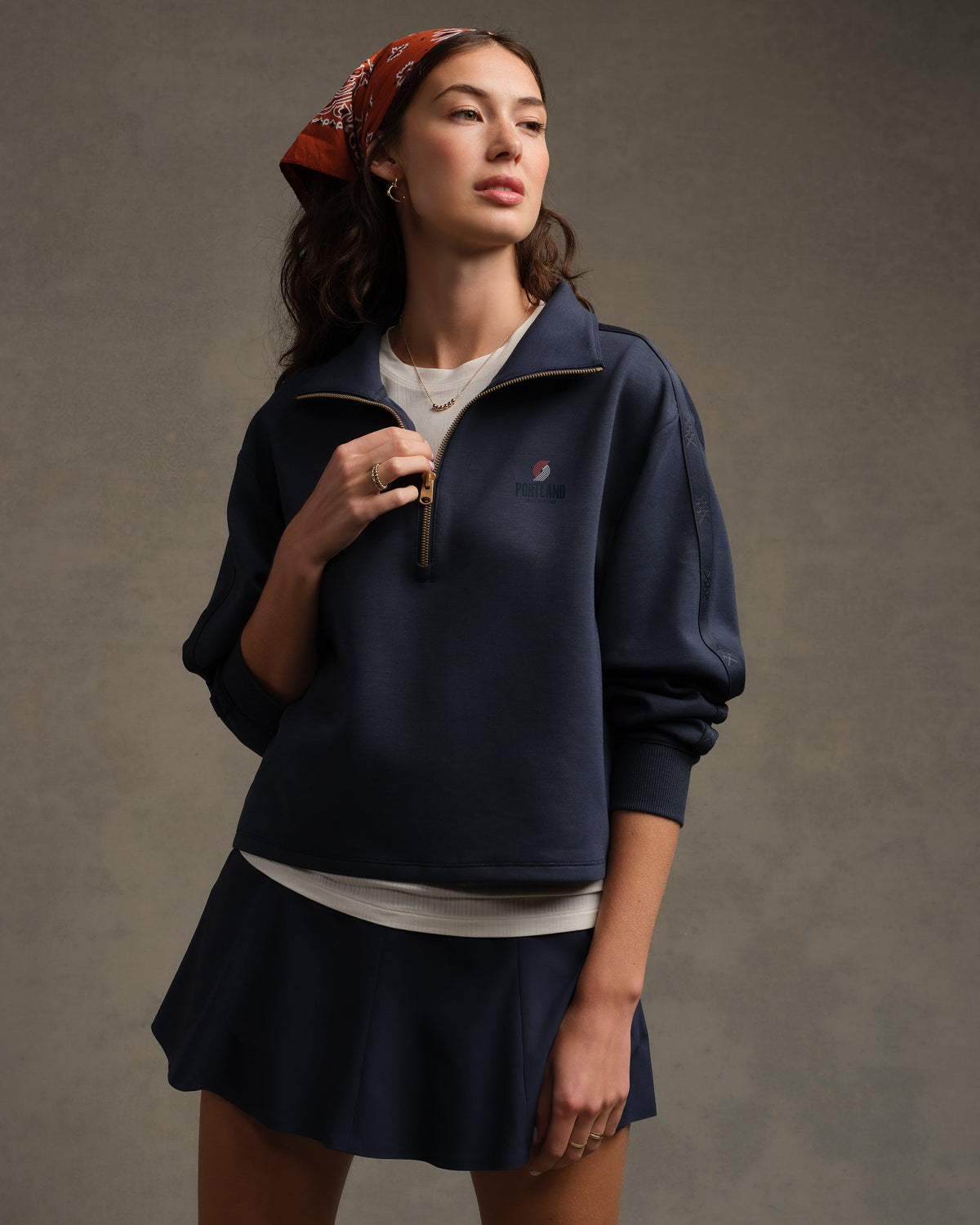 [NBA team=Portland Trail Blazers] Navy Blue:Portland Blazers - Front