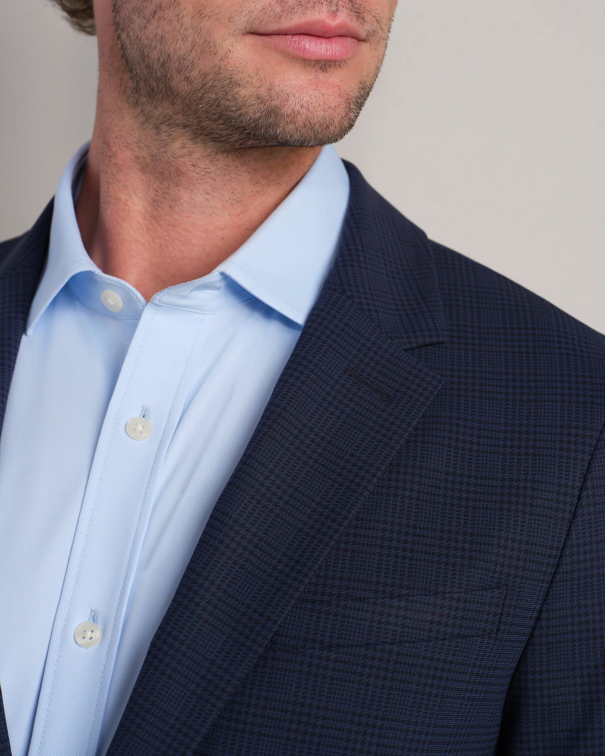 True Navy Glen Plaid