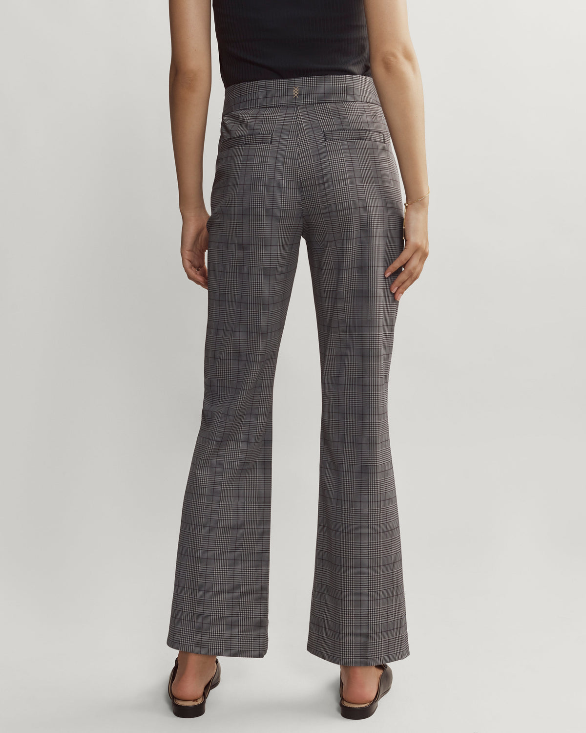 Taupe Glen Plaid