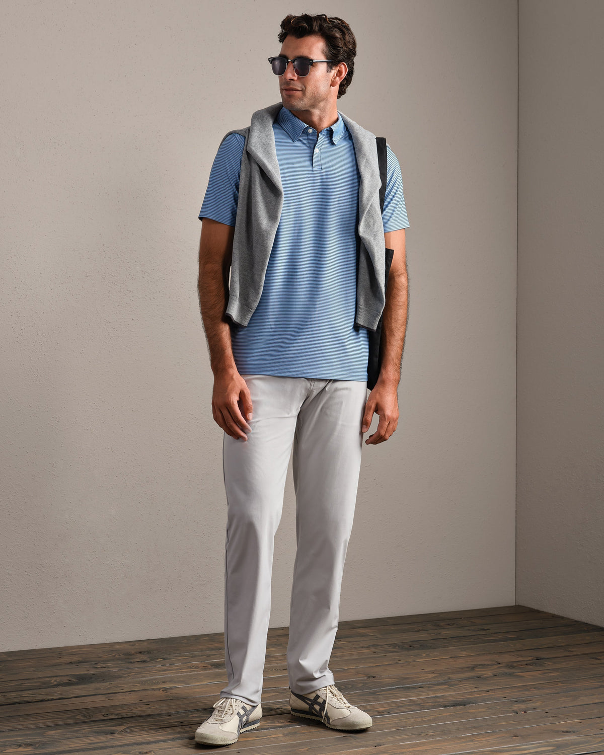 Arctic Blue Stripe