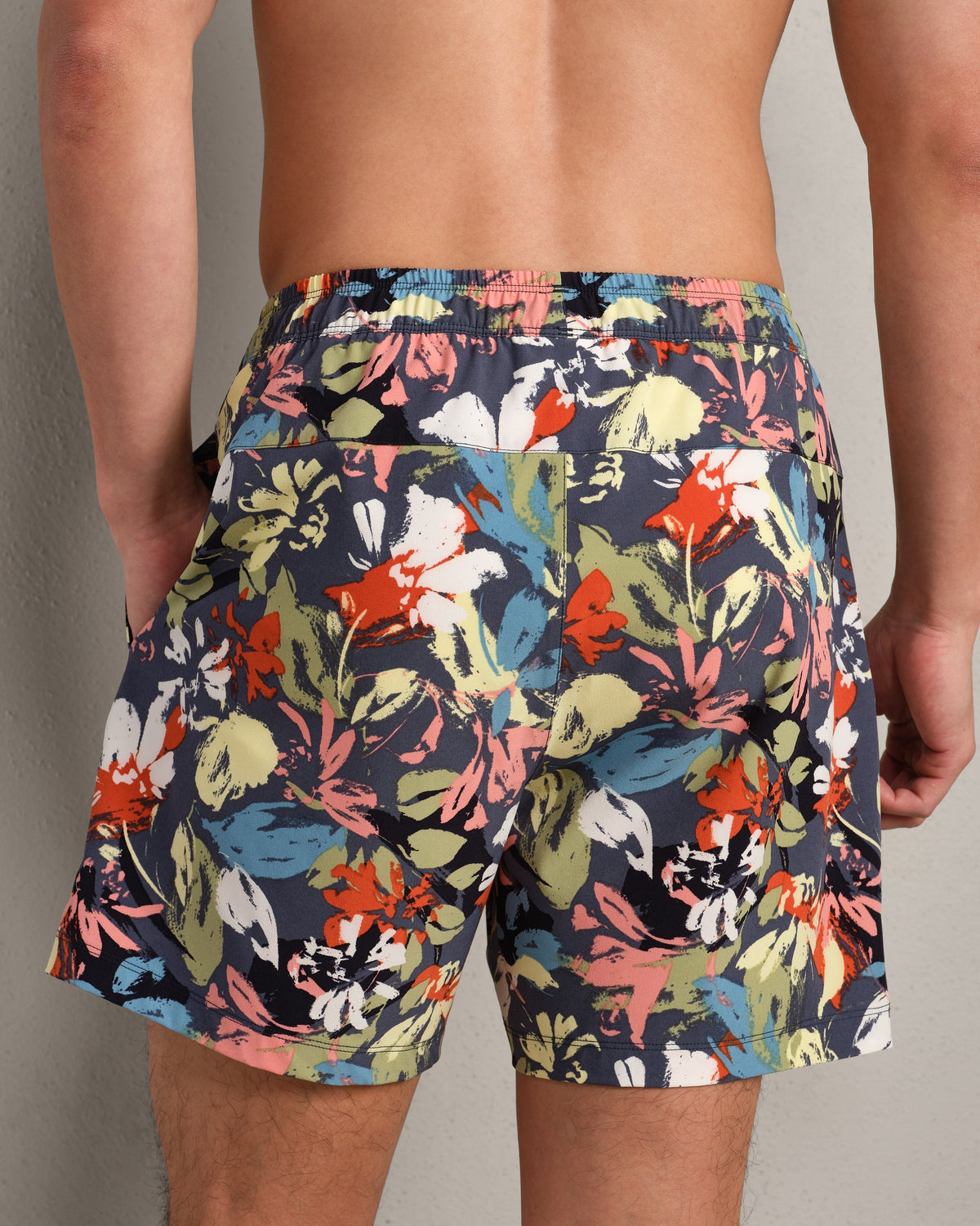 Navy/Dusty Sage Floral
