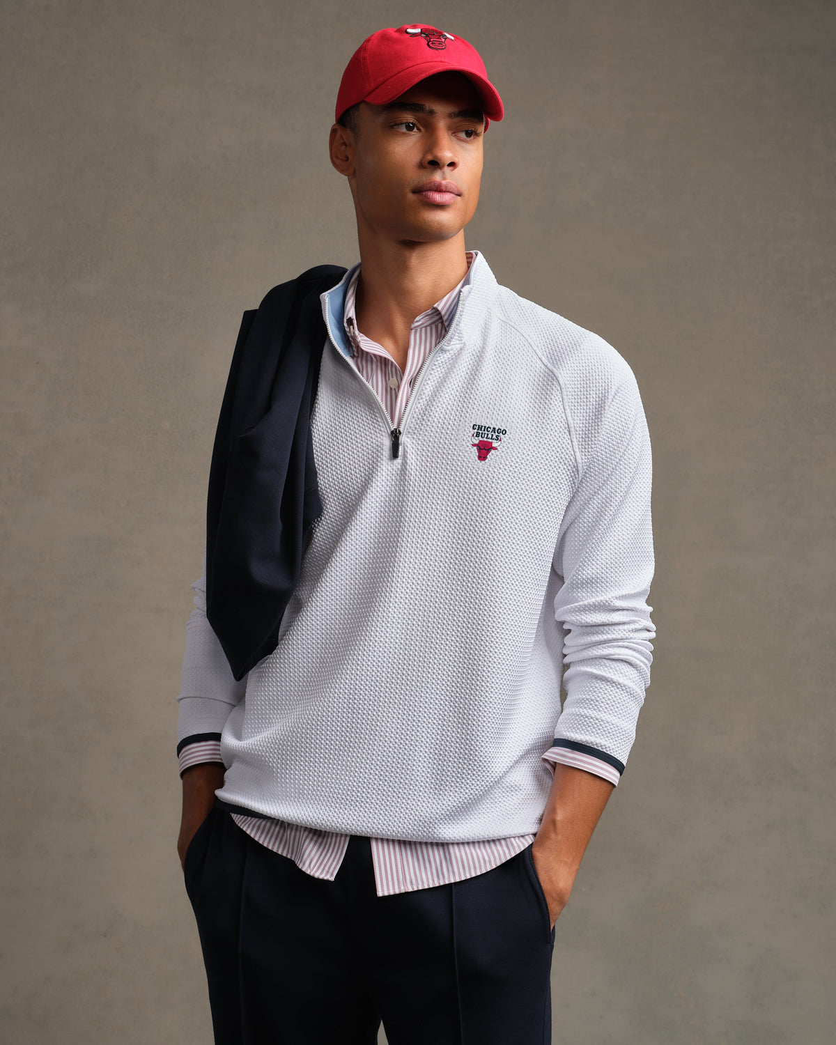 [NBA team=Chicago Bulls] Bright White:Chicago Bulls - Front