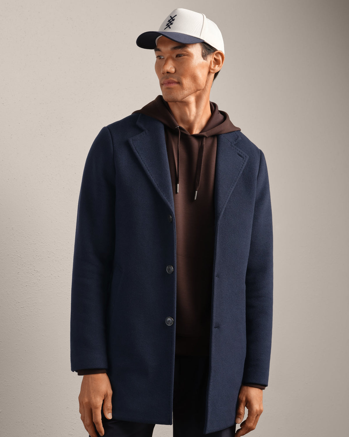 Navy Heather - Front