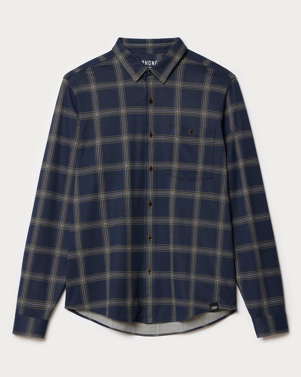 True Navy Windowpane