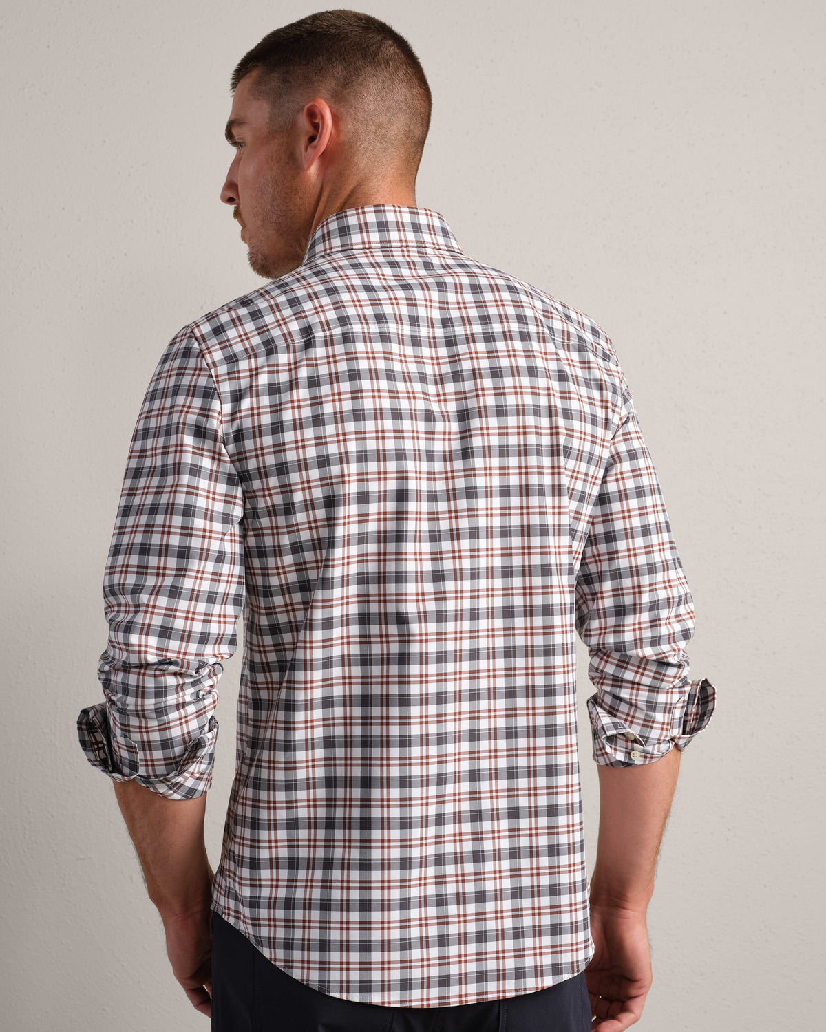 Cinnamon Red Check